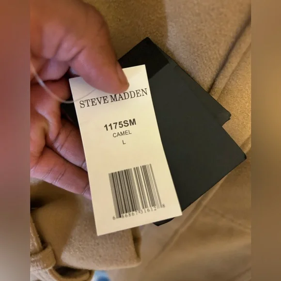 Women’s Steven Madden Wool Winter Jacket US LARGE - Picture 4 of 4